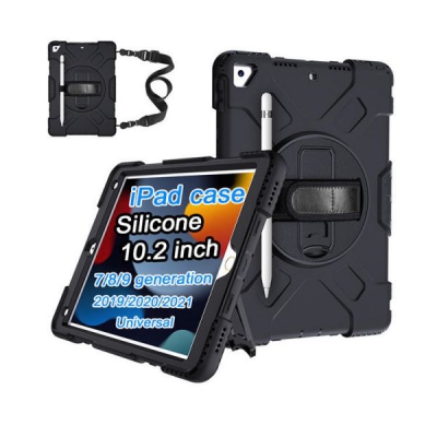 for iPad 10.2 inch with pen slot Black